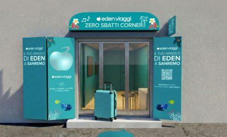 Eden Viaggi a Sanremo con lo “Zero sbatti corner”