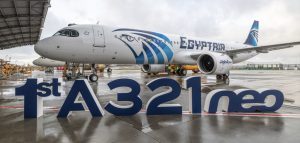 Egyptair ha accolto in flotta il primo Airbus A321neo