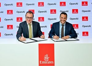 Rotta sull’intelligenza artificiale per Emirates: nuova collaborazione con Open AI