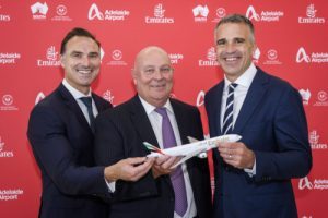 Emirates completa il network sull’Australia con il ripristino, da ottobre, dei voli per Adelaide