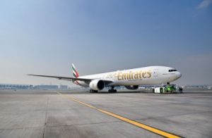 Emirates: primo test di volo per l’utilizzo di carburante Saf al 100%