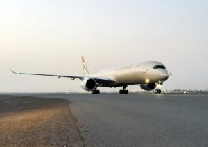 Etihad Airways, in flotta il sesto A350: volerà sulla rotta per Atlanta