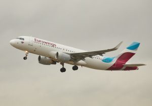 Eurowings aprirà a fine ottobre la nuova rotta da Milano Bergamo a Dusseldorf