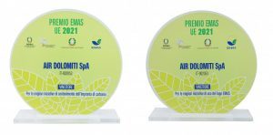 Air Dolomiti: ulteriori riconoscimenti alla sostenibilità ambientale del vettore
