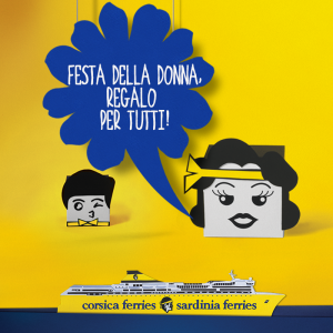 Corsica Sardinia Ferries: promozioni fino al 9 marzo per celebrare la festa della Donna