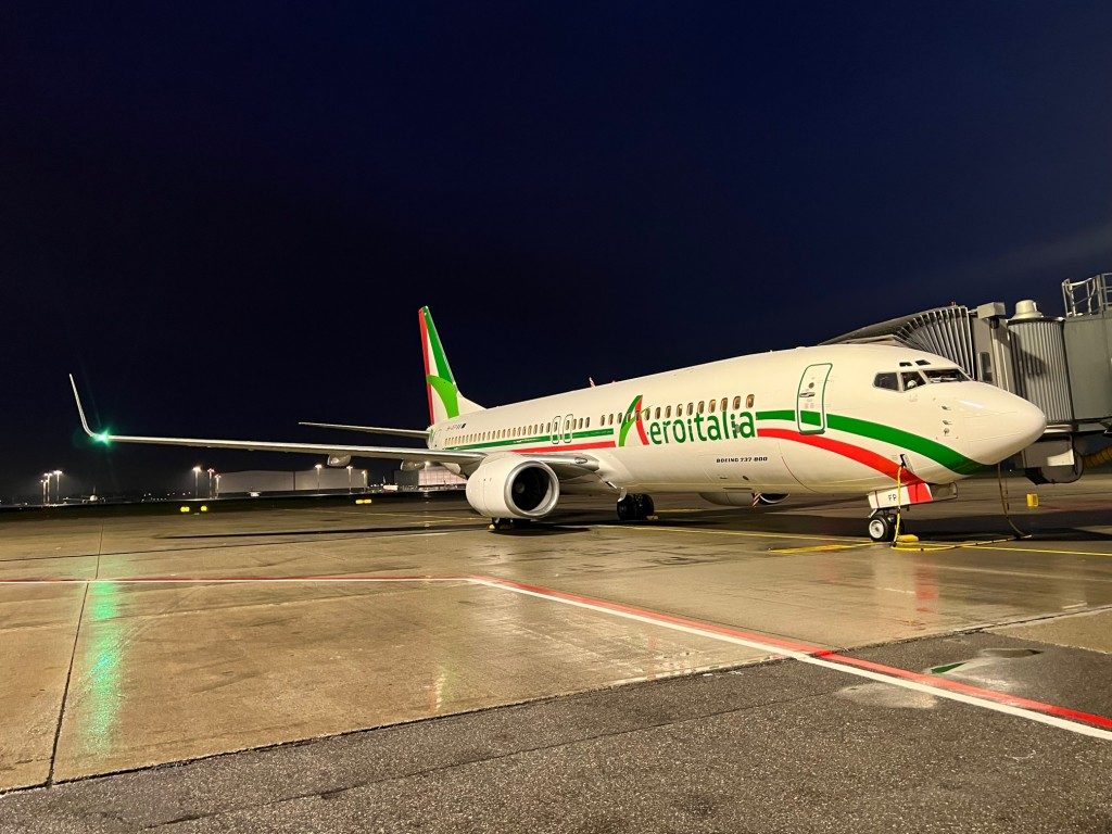 Aeroitalia debutta sul giornaliero Milano Bergamo-Roma