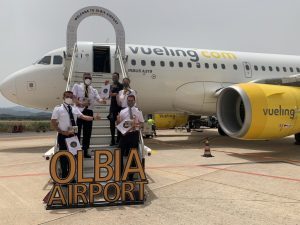 Vueling operativa sulla rotta Olbia-Firenze con due voli settimanali