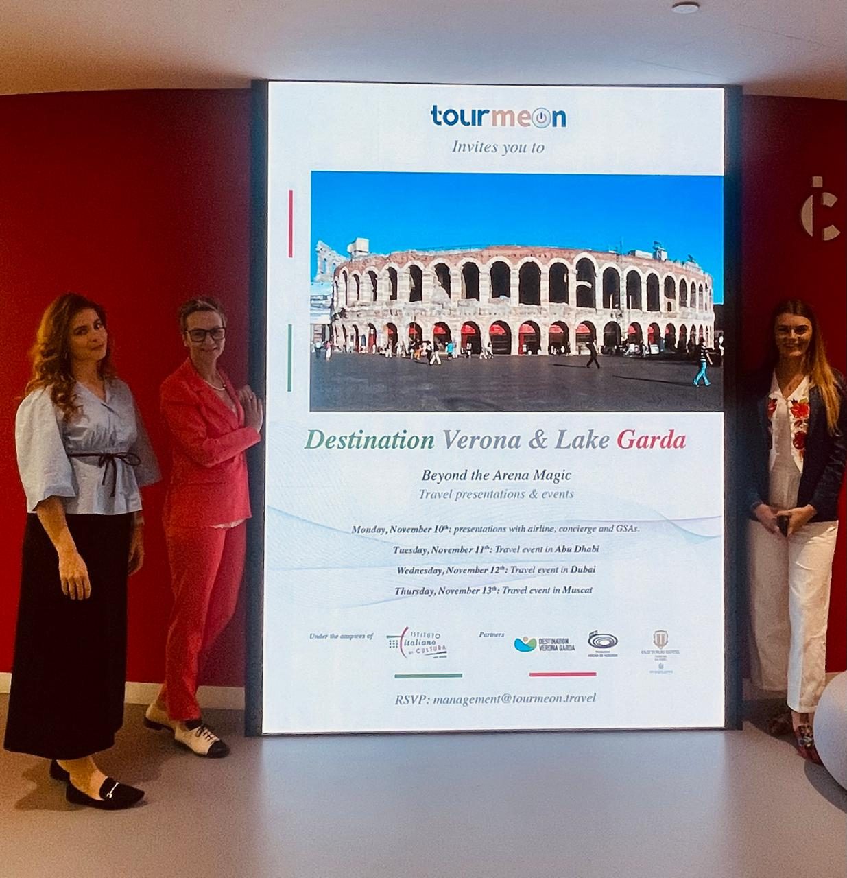 Verona e Lago di Garda promuovono l’offerta turistica nei mercati di Oman ed Emirati Arabi Uniti