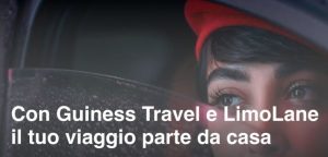 Nuova partnership Guiness Travel – LimoLane: il viaggio inizia sotto la porta di casa