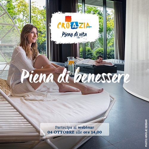 Croazia, piena di benessere: scopri il wellness croato con il webinar del 4 ottobre!