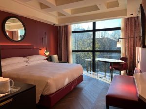 I primi dettagli degli interni del nuovo Hilton Rome Eur la Lama