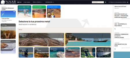 Naar Bespoke Travel, nuova versione del sito per adv