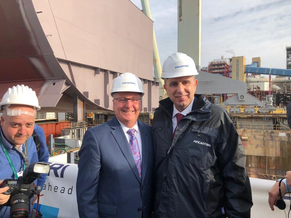 Princess Cruises: posa della moneta su Enchanted, prima nave con Ocean Medallion