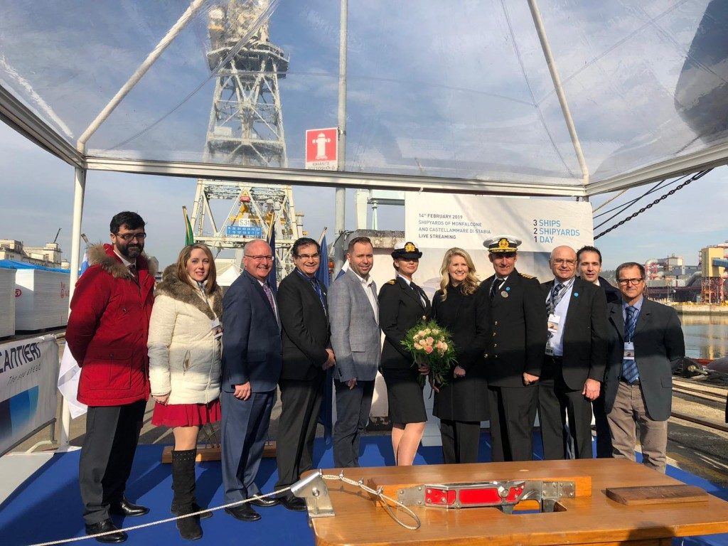 “Princess Day” oggi a Fincantieri Monfalcone. Varata Sky