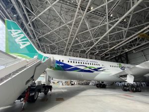 Ana Green Jet porta in volo la sostenibilità ambientale sulla Tokyo Haneda-San Francisco