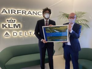 Air France-Klm corre sulla sostenibilità: intesa con Silvateam per lo sviluppo del biocarburante