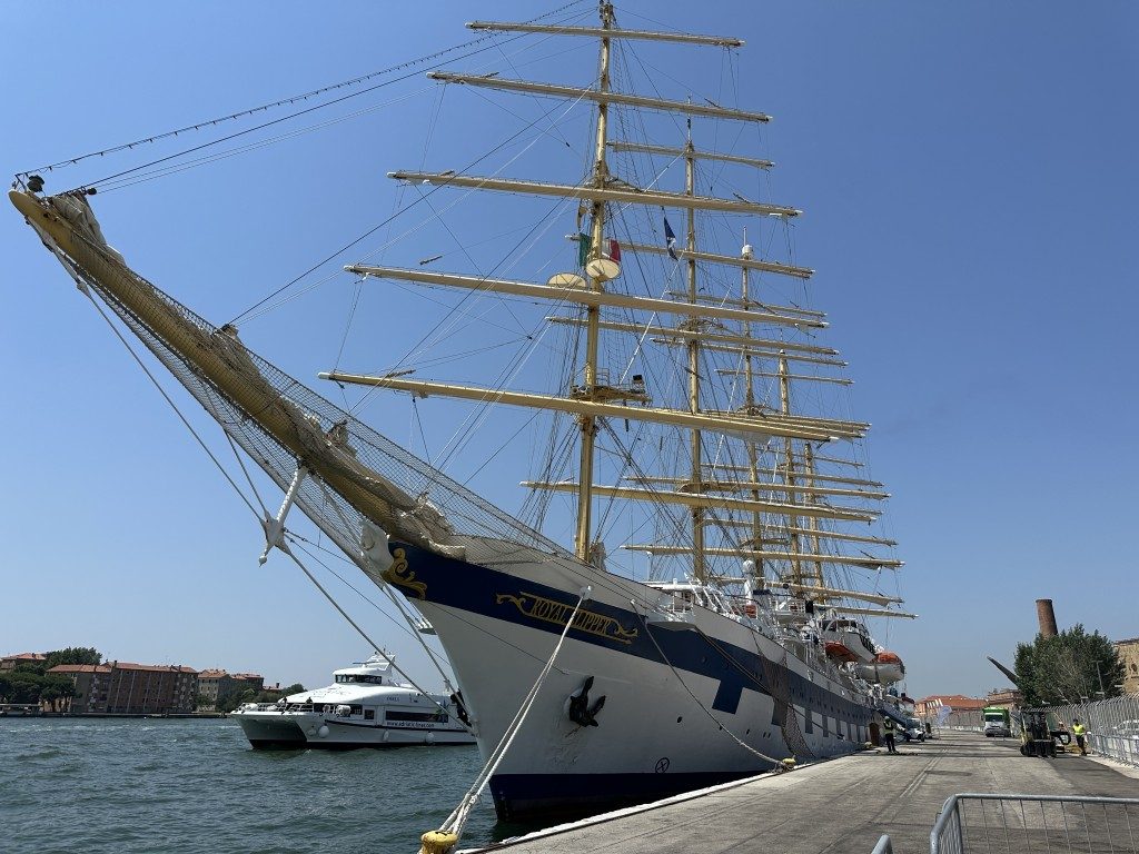 Royal Clipper torna a Venezia per inaugurare l’estate adriatica