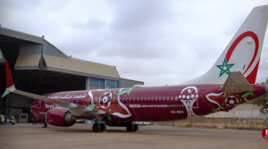 Royal Air Maroc dedica la livrea di un B737 Max 8 alla Coppa d’Africa 2025