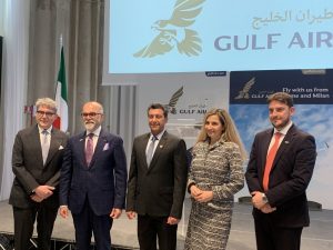 Gulf Air rilancia la scommessa sull’Italia: voli da Milano e Roma per il Bahrain
