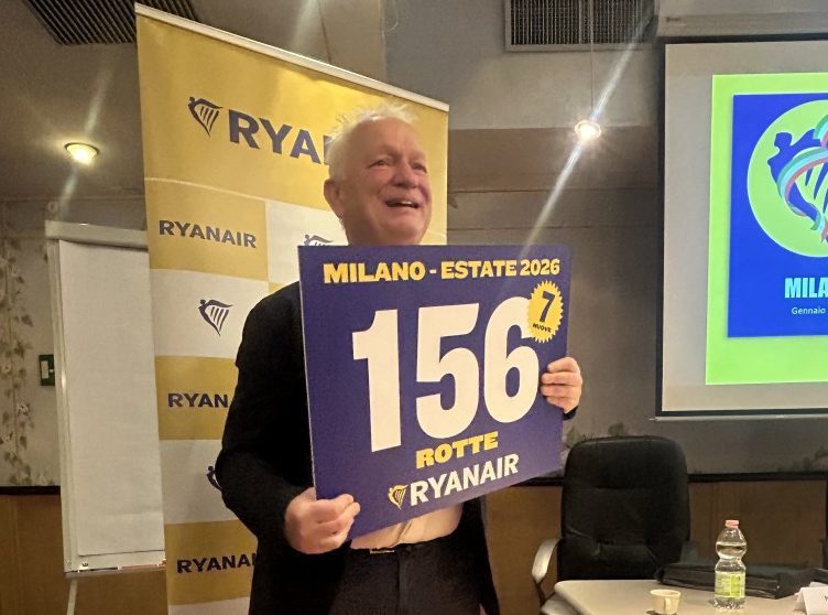 Ryanair investe su Milano: nuovi aerei e destinazioni, +9% di passeggeri