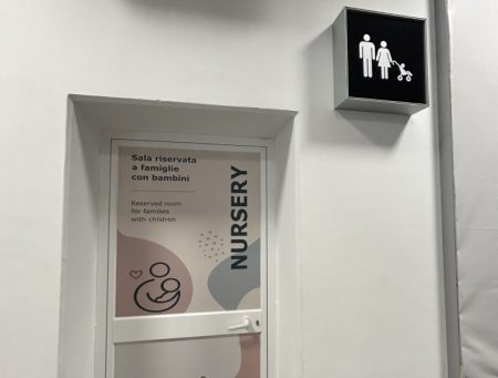 Aeroporto Palermo: aperta la nuova sala-nursery per famiglie con i bimbi