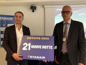 Lo slancio Ryanair dalla Puglia con 21 nuove rotte tra estate e inverno
