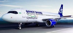 Qanot Sharq operativa sulla nuova rotta da Tashkent a Shanghai