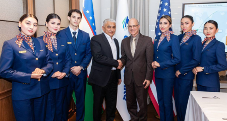 Qanot Sharq Airlines studia l’apertura di voli diretti verso gli Stati Uniti