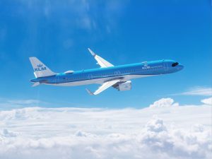 Klm alza il sipario sulla livrea del nuovo Airbus A321neo, in flotta dal prossimo agosto