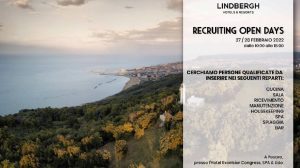 Lindbergh Hotels a caccia di personale: recruiting days a Pesaro il 27 e 28 febbraio