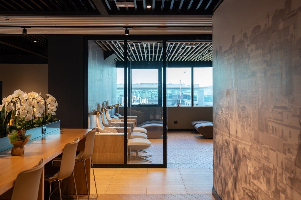 Roma Fiumicino: taglio del nastro per la nuova Lounge del Terminal 1