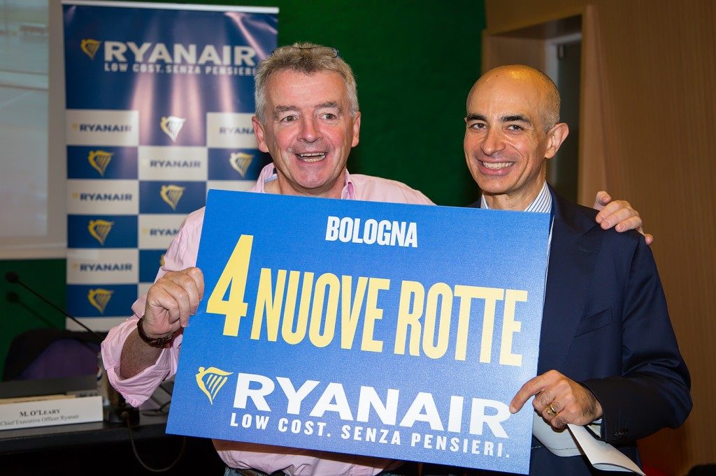 O’Leary, Ryanair: «Pronti a presentare l’offerta vincolante per Alitalia»