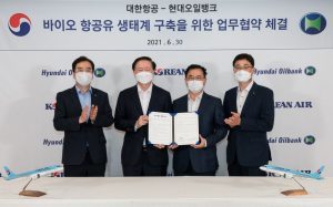 Korean Air punta sul green: intesa per produzione e utilizzo di carburante ecosostenibile