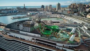 Le crociere ripartono con Msc Grandiosa: la nave è salpata ieri da Genova
