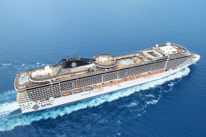 Maiden call per la Splendida a Trieste: la nave Msc opererà dal porto giuliano per tutta l’estate