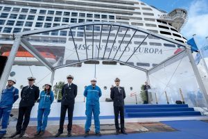 Consegnata ieri presso gli Chantiers de l’Atlantique di Saint-Nazaire la Msc World Europa