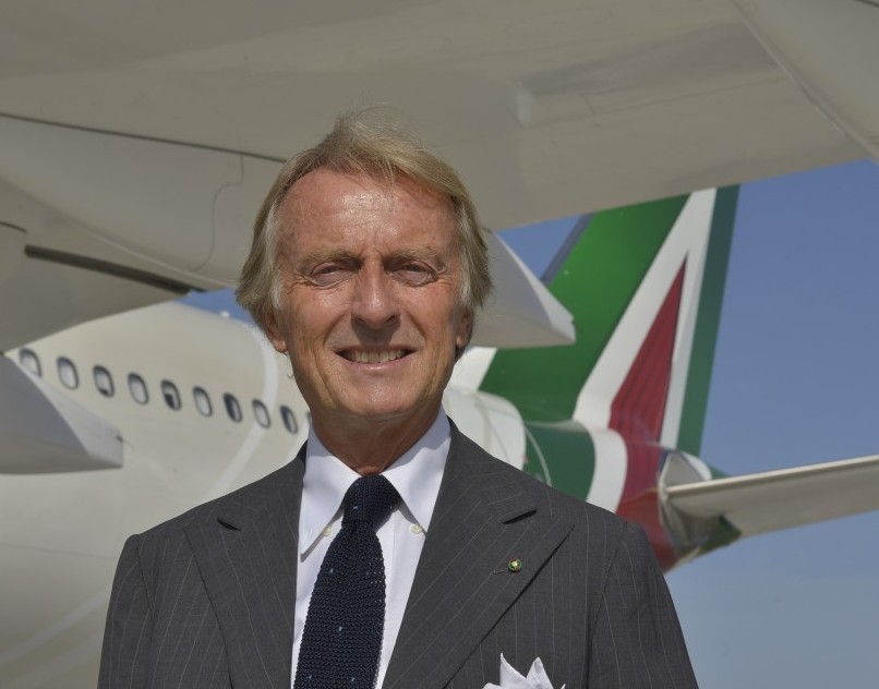 Montezemolo, Alitalia: «Serve lavoro di squadra». Wi-fi su tutta la flotta nel 2016