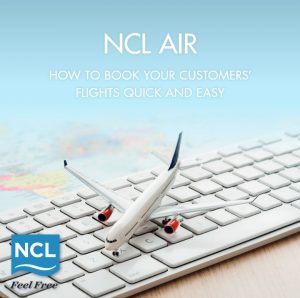 Ncl Air, nuova opportunità per gli adv con la piattaforma per le prenotazioni fly&cruise