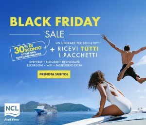 Ncl: l’offerta speciale Black Friday per tornare a sognare di viaggiare