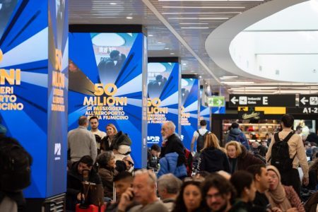 Aeroporti di Roma: Fiumicino vola per la prima volta oltre i 50 mln di passeggeri