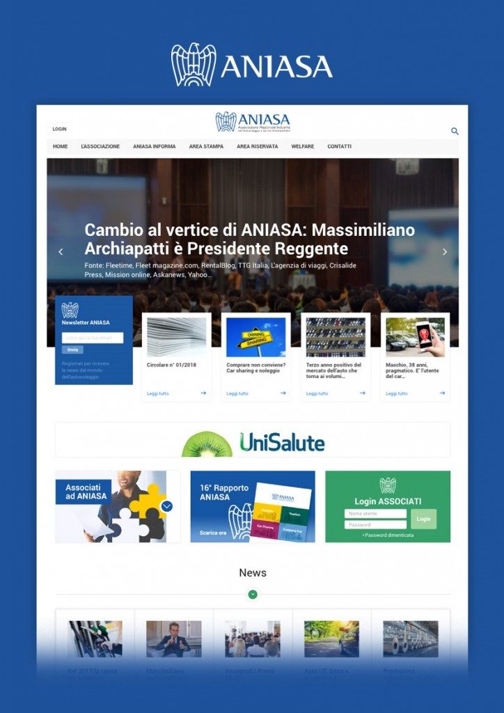 Aniasa parte il nuovo sito. Rivoluzionata l’offerta informativa dell’associazione
