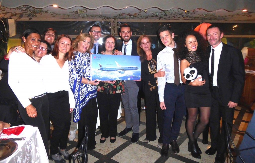 Festa sulla Roma imperiale per i primi 30 anni di Chinasia