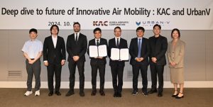 UrbanV e Korea Airports insieme per creare un network di vertiporti
