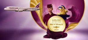 Qatar Airways è la “Airline of the Year 2021” della nuova classifica Skytrax
