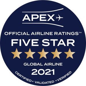 Qatar Airways premiata da Apex come compagnia aerea globale a 5 stelle 2021