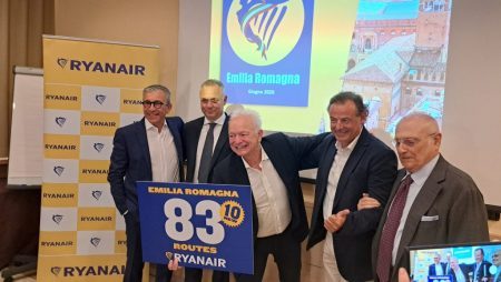 Ryanair annuncia il più grande operativo di sempre in Emilia Romagna