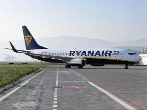 Ryanair archivia novembre con una crescita dei passeggeri trasportati del 4%