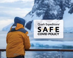 Nuovo protocollo Safe Covid Policy per le crociere Quark Expeditions
