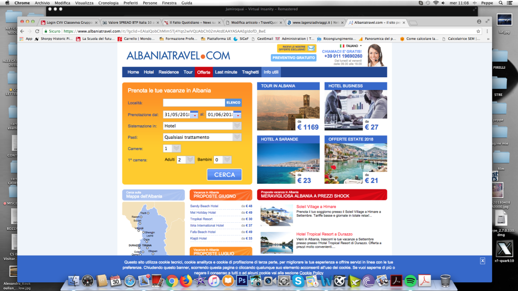 AlbaniaTravel.com: continua l’espansione di Alpitour