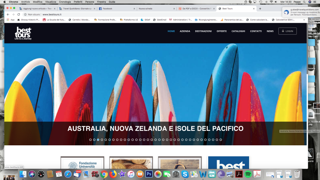 Arkus: «Best Tours e Metamondo sono assicurate con Nobis Assicurazioni»